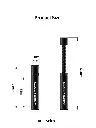 Soporte para Grafica Tipo Tornillo 74-120mm