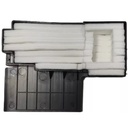 Almohadillas para EPSON L550, L551, L555, L565, L566, L575, L558, M100, M105, M200, M201, M205, ET4500, WF 1799792, 1746399, 2520
