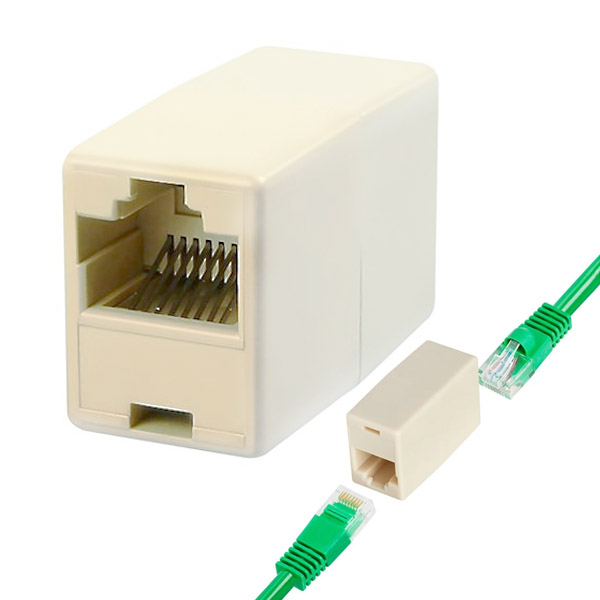 Adaptador Extensor Hembra-Hembra RJ45 