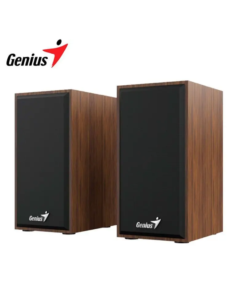 PARLANTE GENIUS SP-HF180 6W USB WOOD (MADERA)