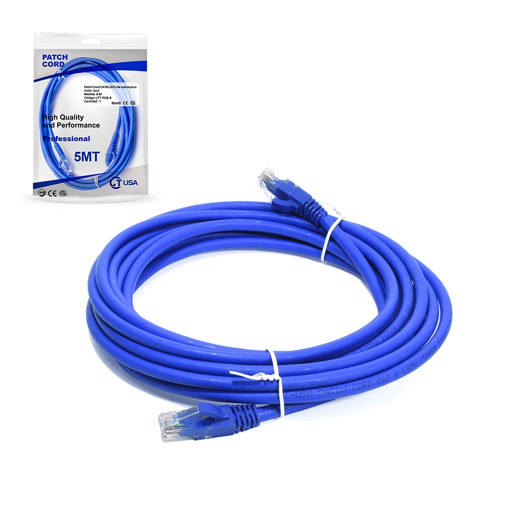 PACHT CORD CABLE DE RED 5M