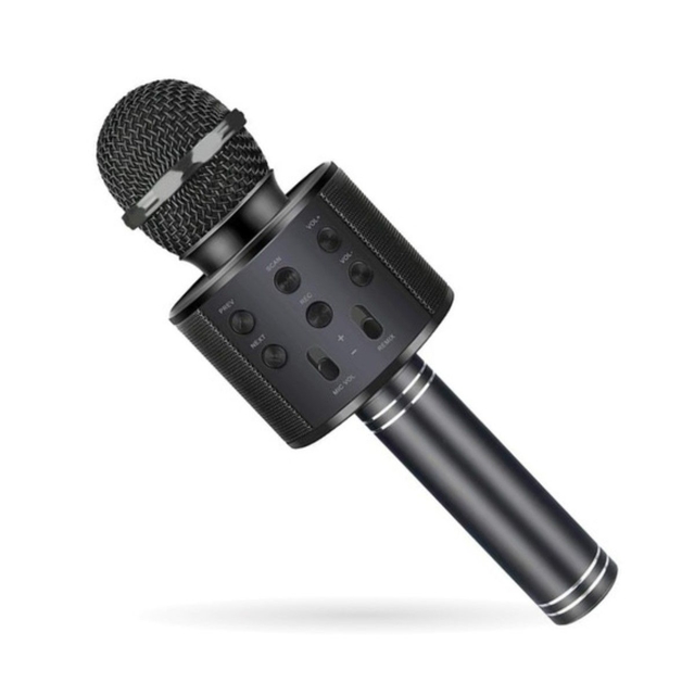 Micrófono Parlante Karaoke WS-858 Inalámbrico Bluetooth