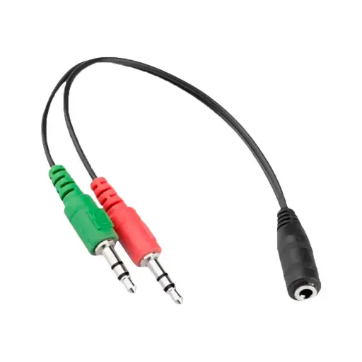 Adaptador de audio 2M-1H 