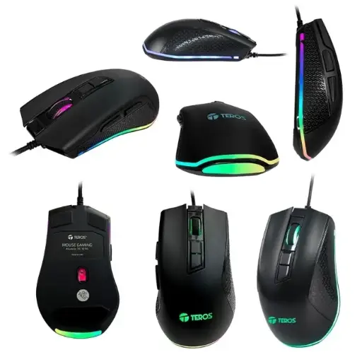 MOUSE GAMER TEROS TE-1211 USB NEGRO