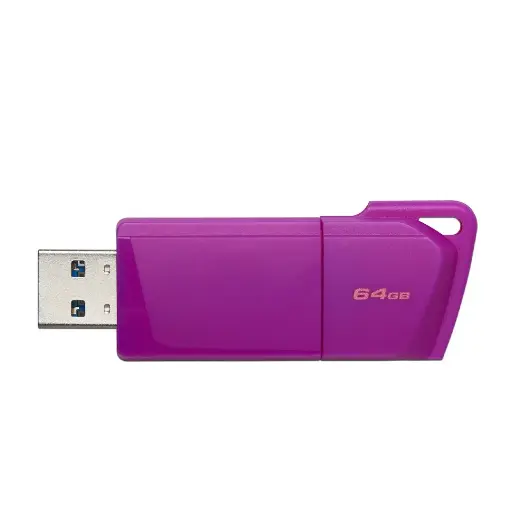 USB KINGSTON 64GB 3.2 EXODIA MORADO 