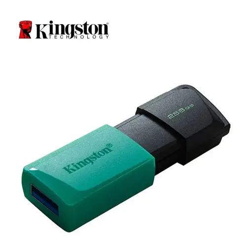 USB KINGSTON 256GB 3.2 EXODIA NEGRO-VERDE