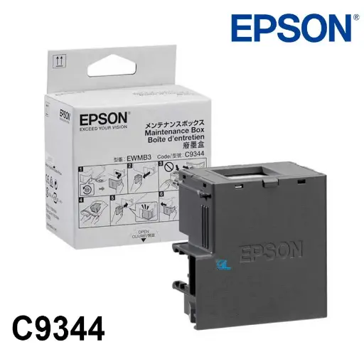 Caja de mantenimiento compatible con chip C9344 para epson