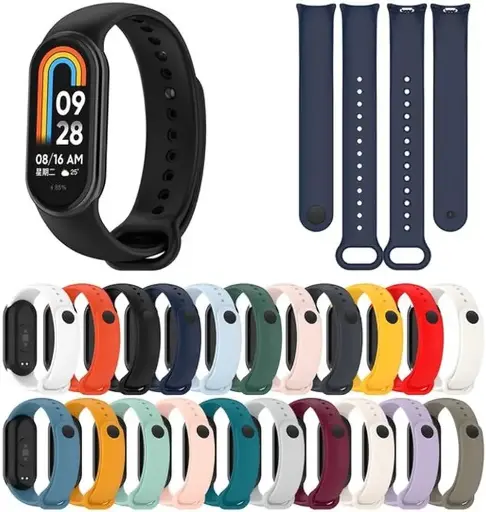 Correa para pulsera mi band 7 con seguro de silicona